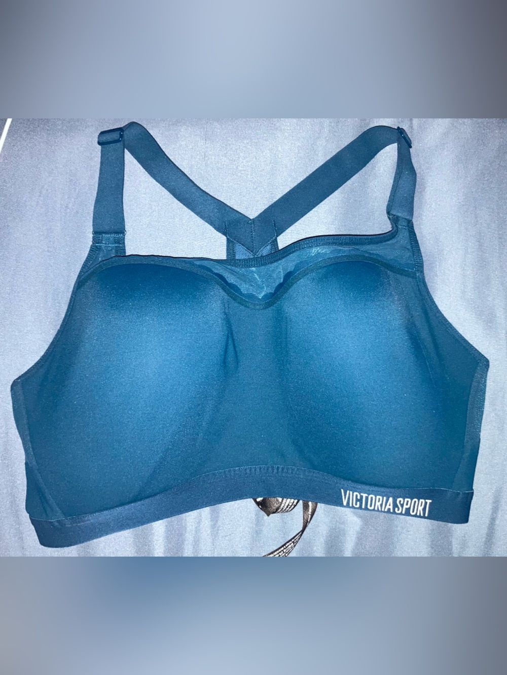 Victoria Sport Teal Blue High-Support Molded Sports Bra